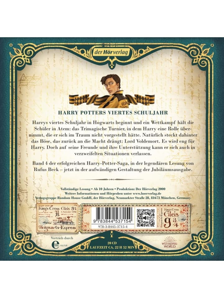 der Hörverlag CD - Harry Potter und der Feuerkelch günstig kaufen onesize