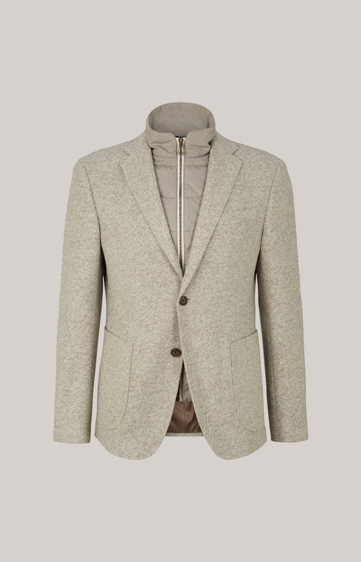 Sakko Hecton in Beige meliert