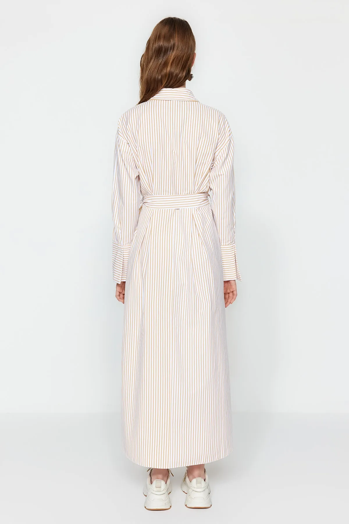 Trendyol Modest  Kleid - Beige - Blusenkleid