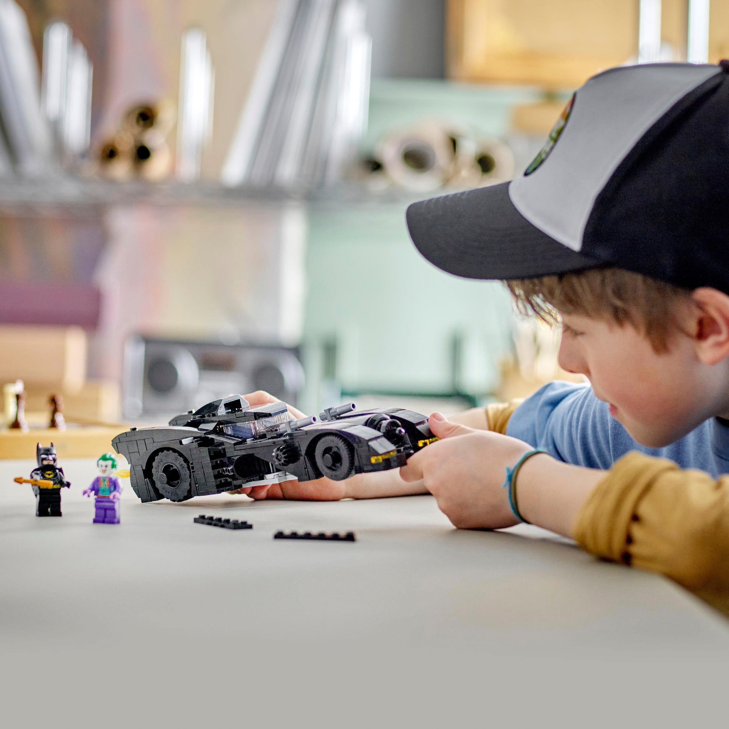 LEGO® Konstruktionsspielsteine Batmobile: Batman verfolgt den Joker (76224), LEGO® Batman, (438 St), Made in Europe