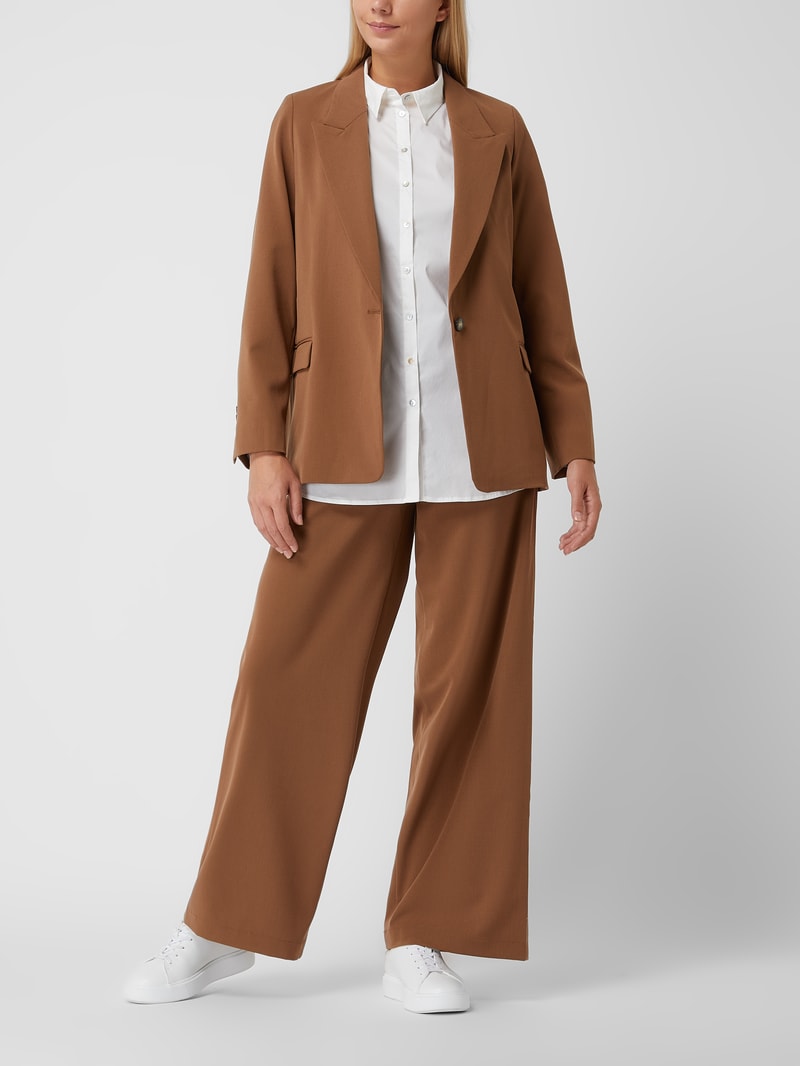 Blazer mit Reverskragen in camel