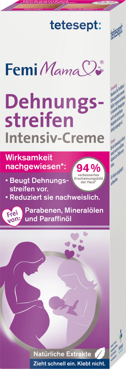 Dehnungsstreifen Intensivcreme Femi Mama, 100 ml