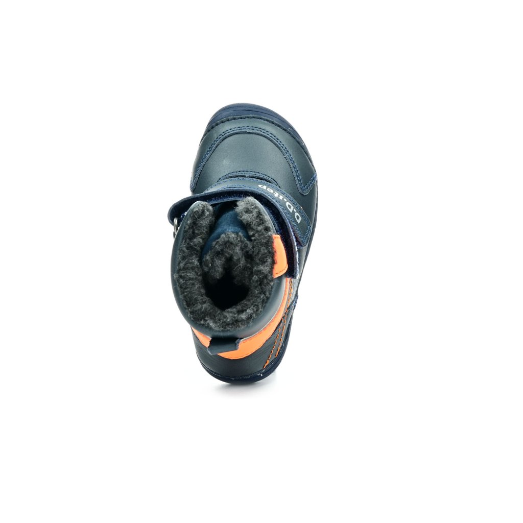 D.D.Step W063-42254A Royal Blue Winterbarfußschuhe