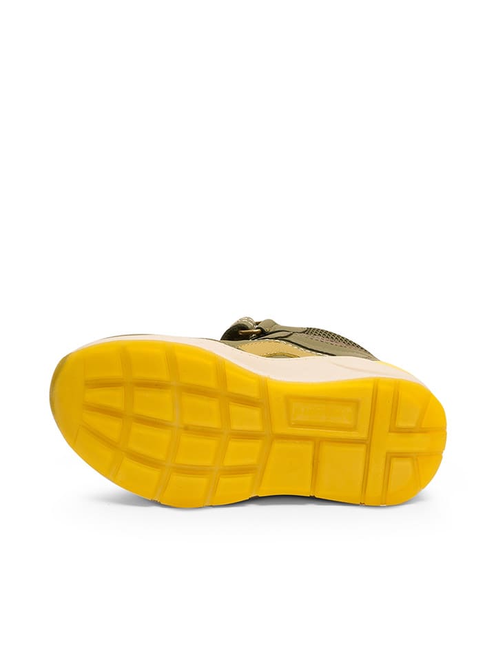 bisgaard Wanderschuhe in Khaki/ Gelb günstig kaufen