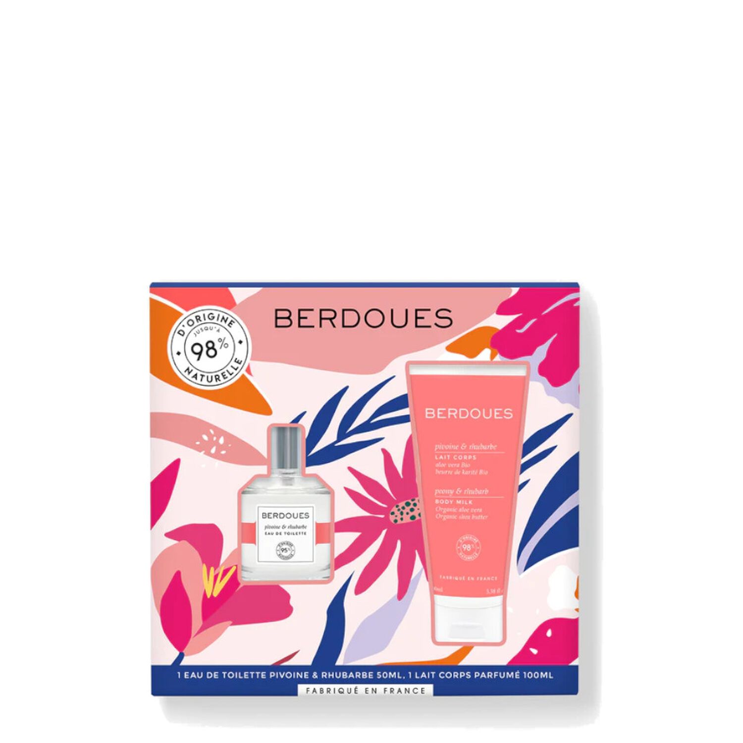Berdoues Pivoine & Rhubarbe Coffret Eau de Toilette