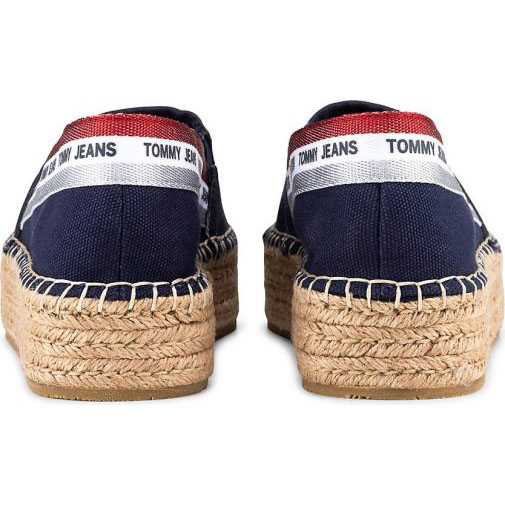 TOMMY-JEANS Espadrille TOMMY JEANS FLATFORM ESPADRILLE