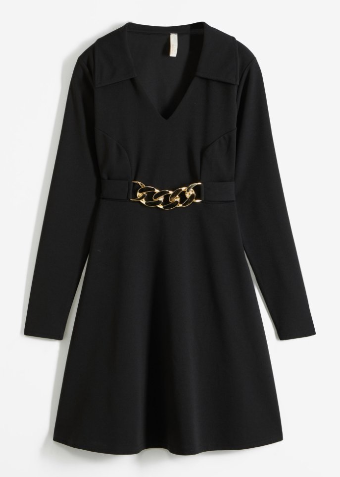 Kleid mit Zierschnalle