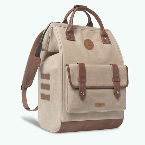 Adventurer Large Backpack with Beige Flap