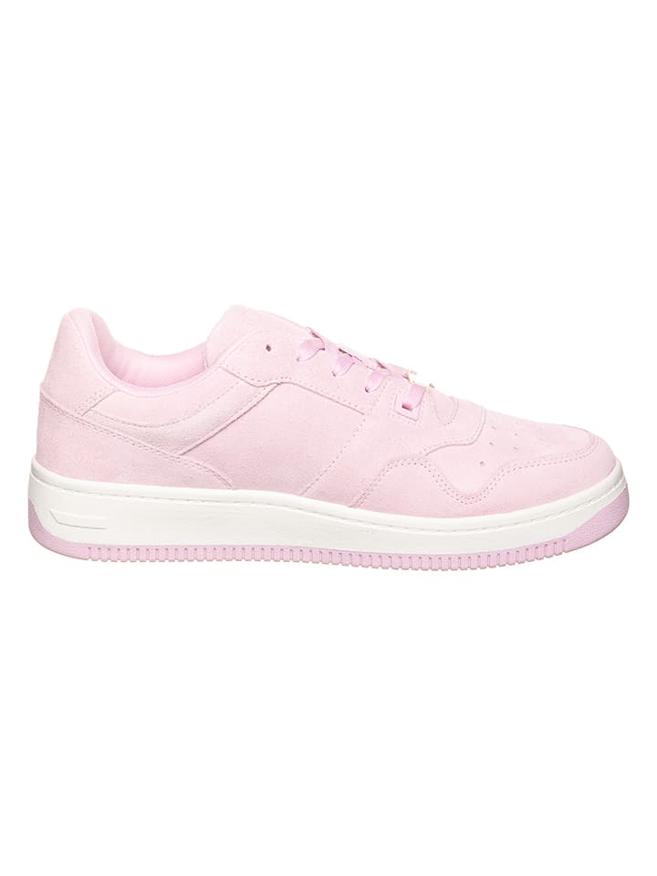 Tommy Hilfiger Shoes Leder-Sneakers in Rosa günstig kaufen 42
