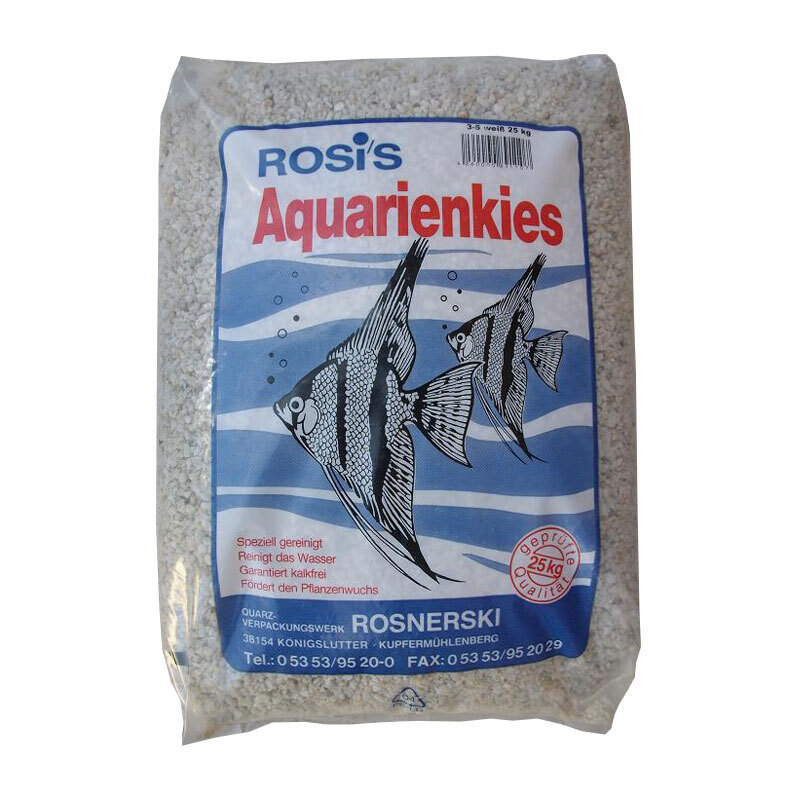 Rosi's Bodengrund Rosi's Rosnerski Aquarienkies 3-5mm 25kg