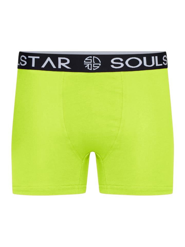 SOULSTAR Boxershorts - MUBOXER5 in Turq_Pink_Lime günstig kaufen