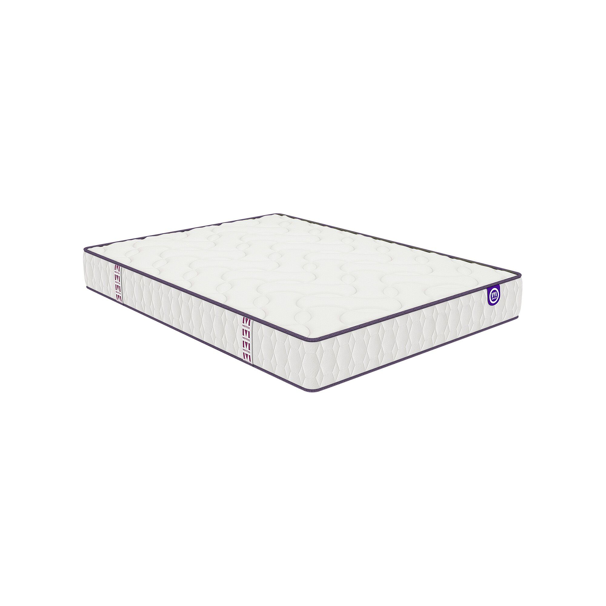 Matelas 560 ressorts Mérinos 25 cm confort ferme