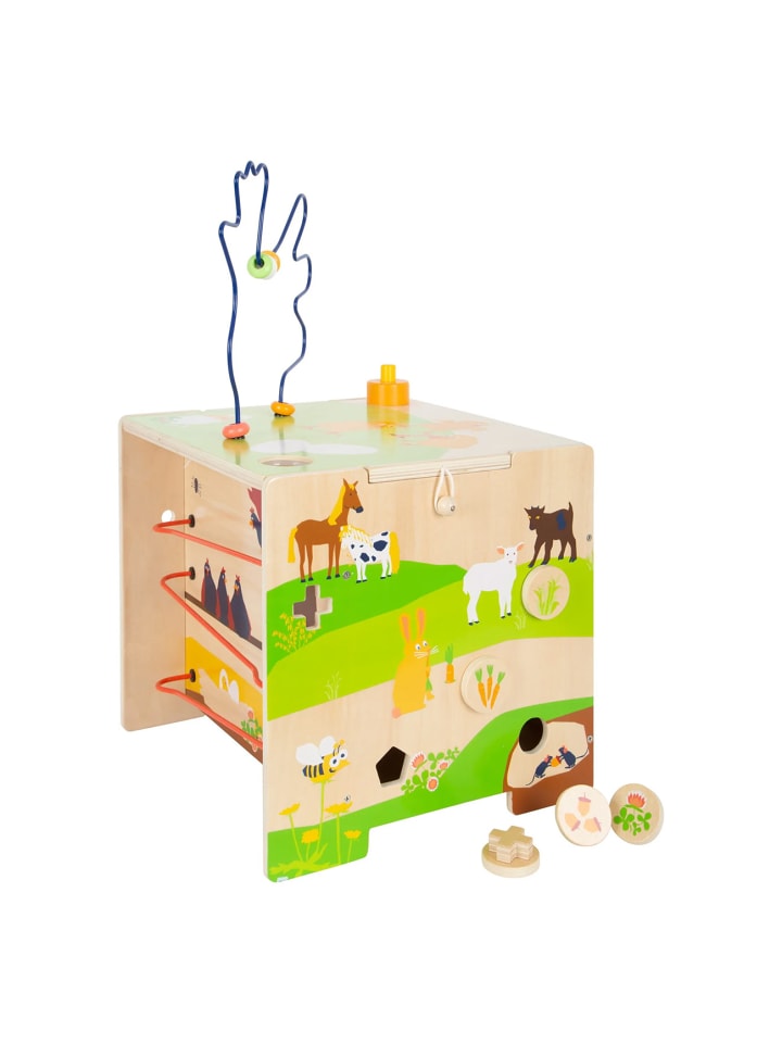 small foot Motorikwürfel Motorikwürfel Landleben in Mehrfarbig günstig kaufen onesize