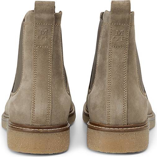Marc O'Polo Chelsea-Boot aus softem Velours-Rindleder