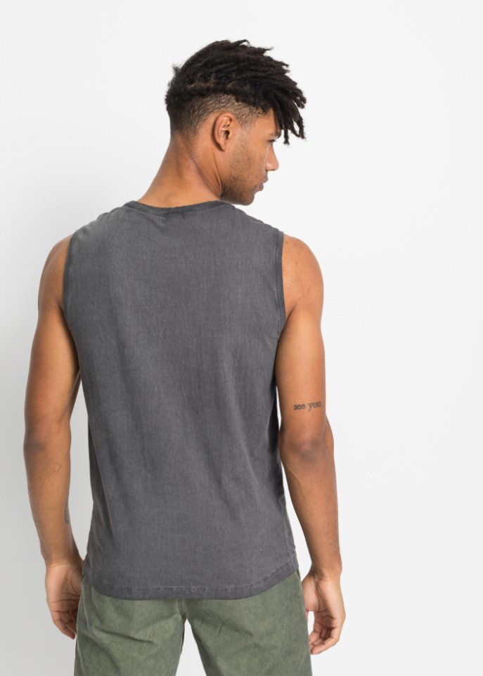 Muskel-Shirt in ausgewaschener Optik