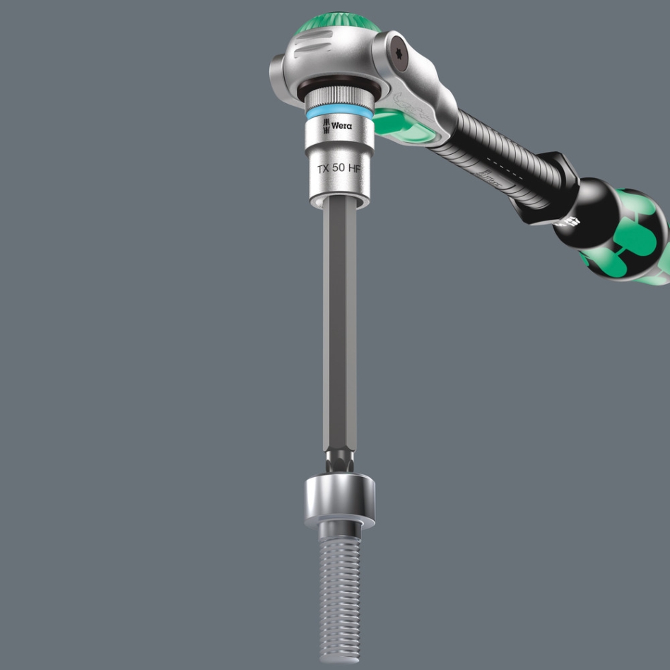 Wera 05003833001 8767 C Bussola per inserti TORX® Zyklop HF con attacco da 1/2
