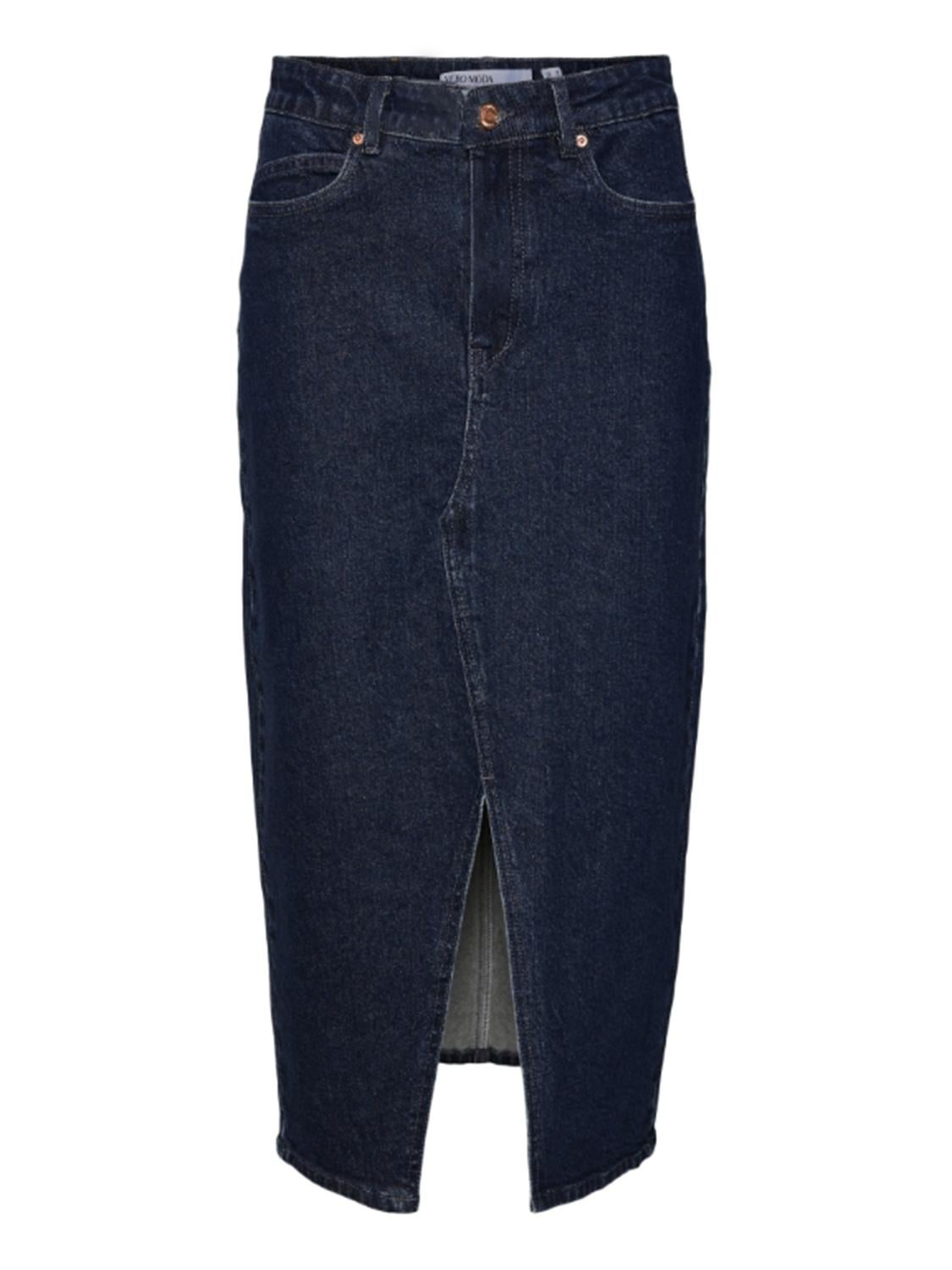 VMVERI Hohe Taille Langer Rock
