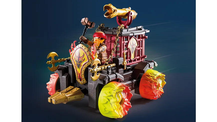 PLAYMOBIL 71299 - Novelmore - Burnham Raiders - Feuerkampfwagen