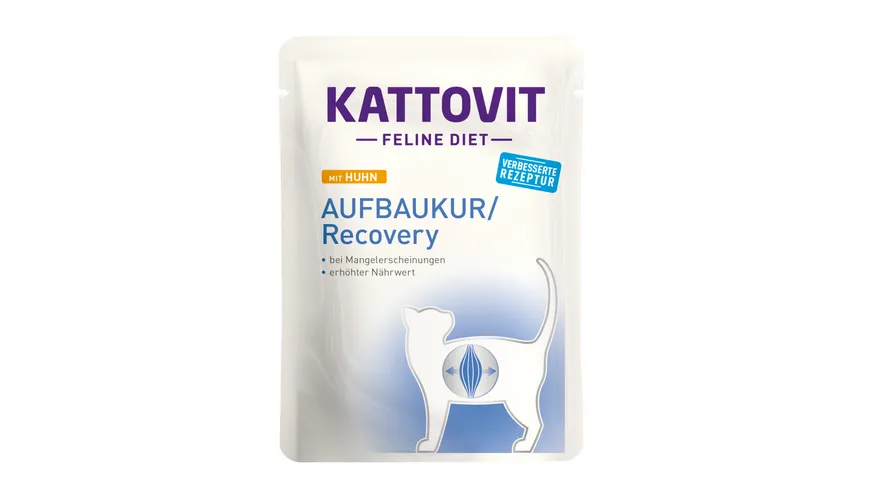 Kattovit Katzennassfutter Aufbaukur Huhn 85 g