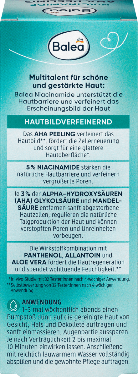 Serum Niacinamide AHA, 30 ml