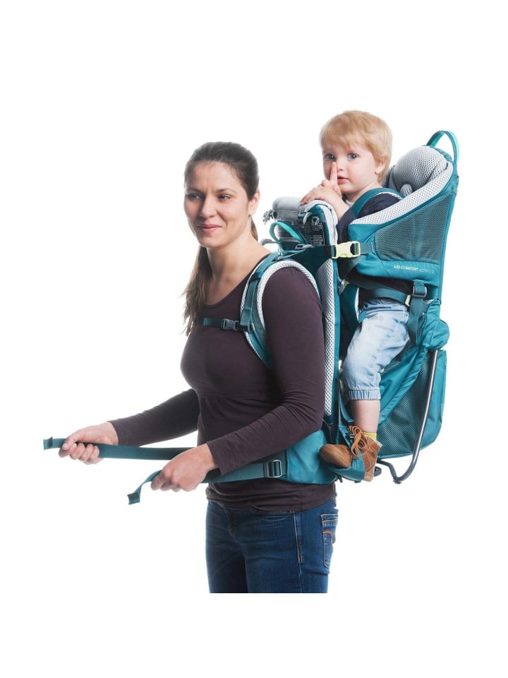 Deuter Kid Comfort Active SL - Kindertrage (Kraxen) (currant) in denim günstig kaufen onesize