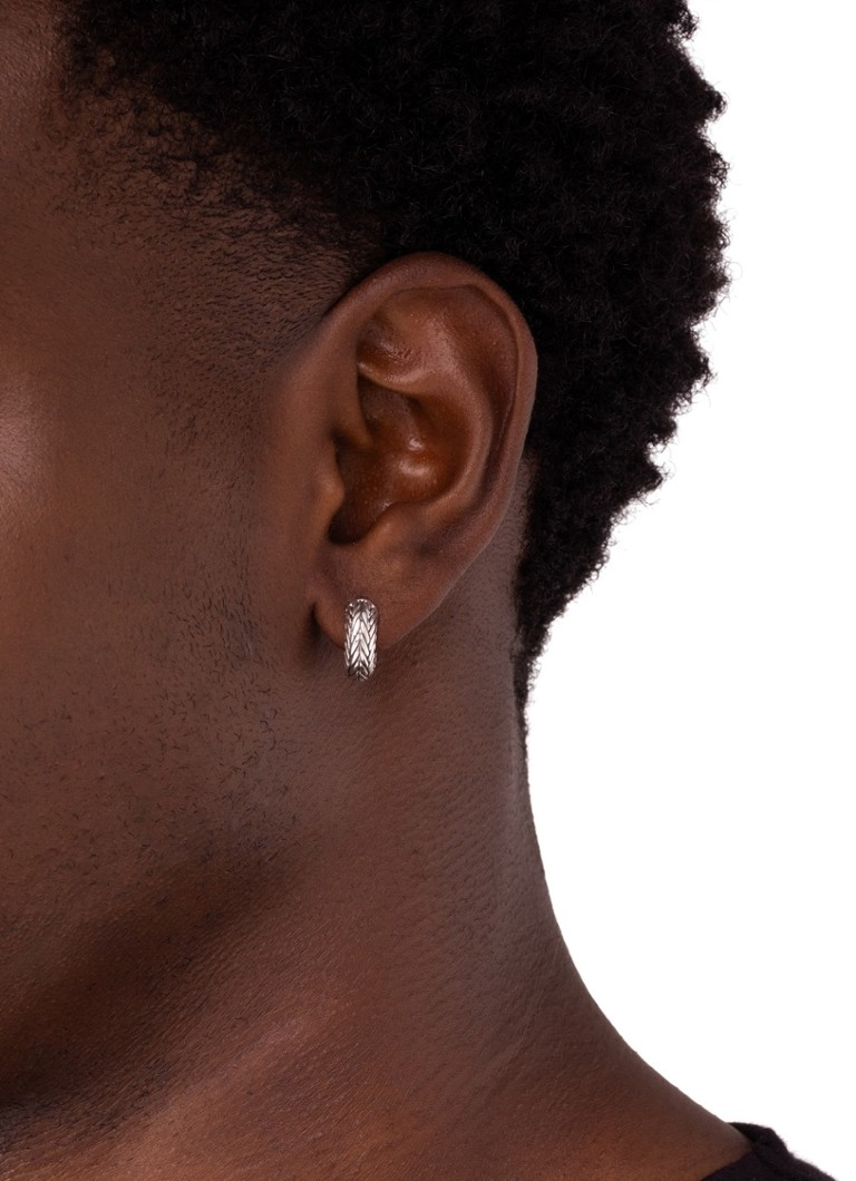 Buddha to Buddha Ellen Small silver hoop earrings