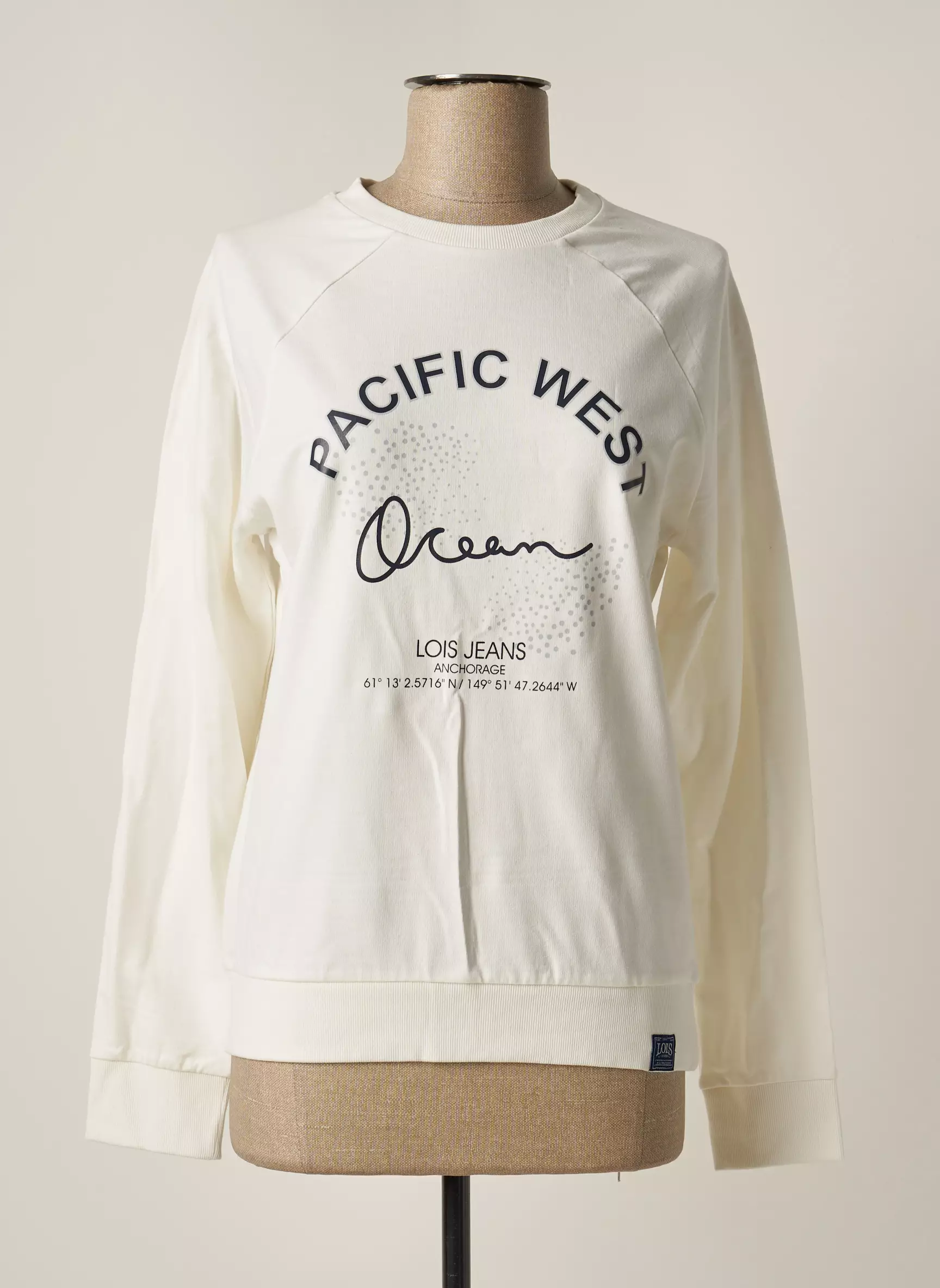 Lois Sweats Femme couleur blanc