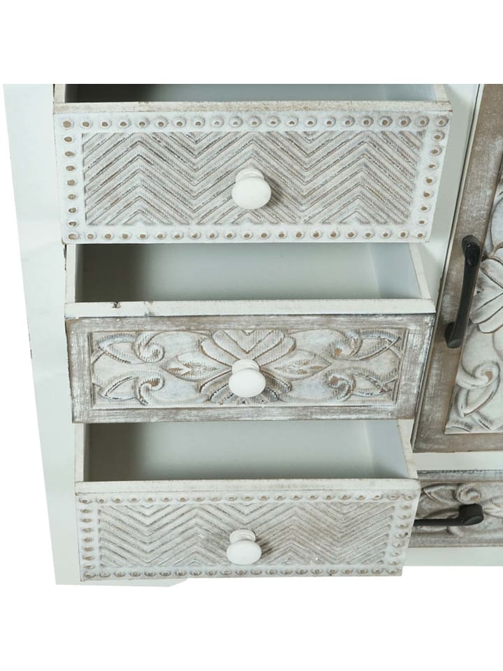 MCW Apotheker Kommode J48 Shabby-Look Vintage, Weiß-braun günstig kaufen onesize