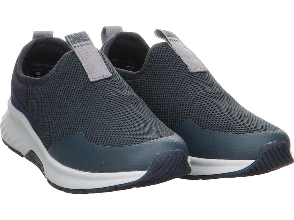 BUGATTI Sportliche Slipper blau