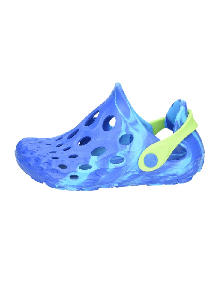 Merrell Crocs Badeschlappen Flip-Flops in blau günstig kaufen