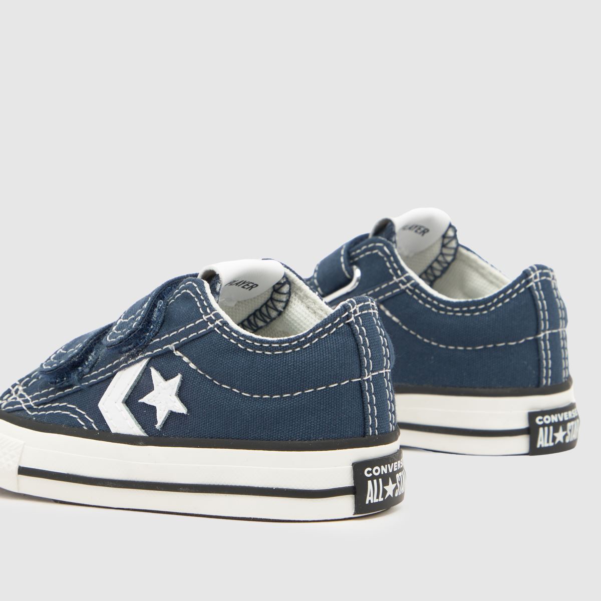 Converse marinblå och vita Star Player 76 v Pojkar Småbarnsskor