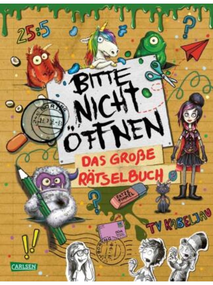 Carlsen Buch - Bitte nicht öffnen - Das große Rätselbuch günstig kaufen onesize