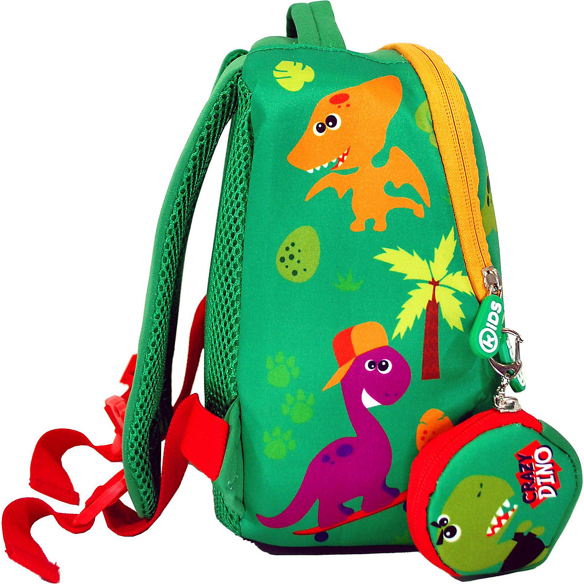 3D Kinderrucksack Crazy Dino, Neopren