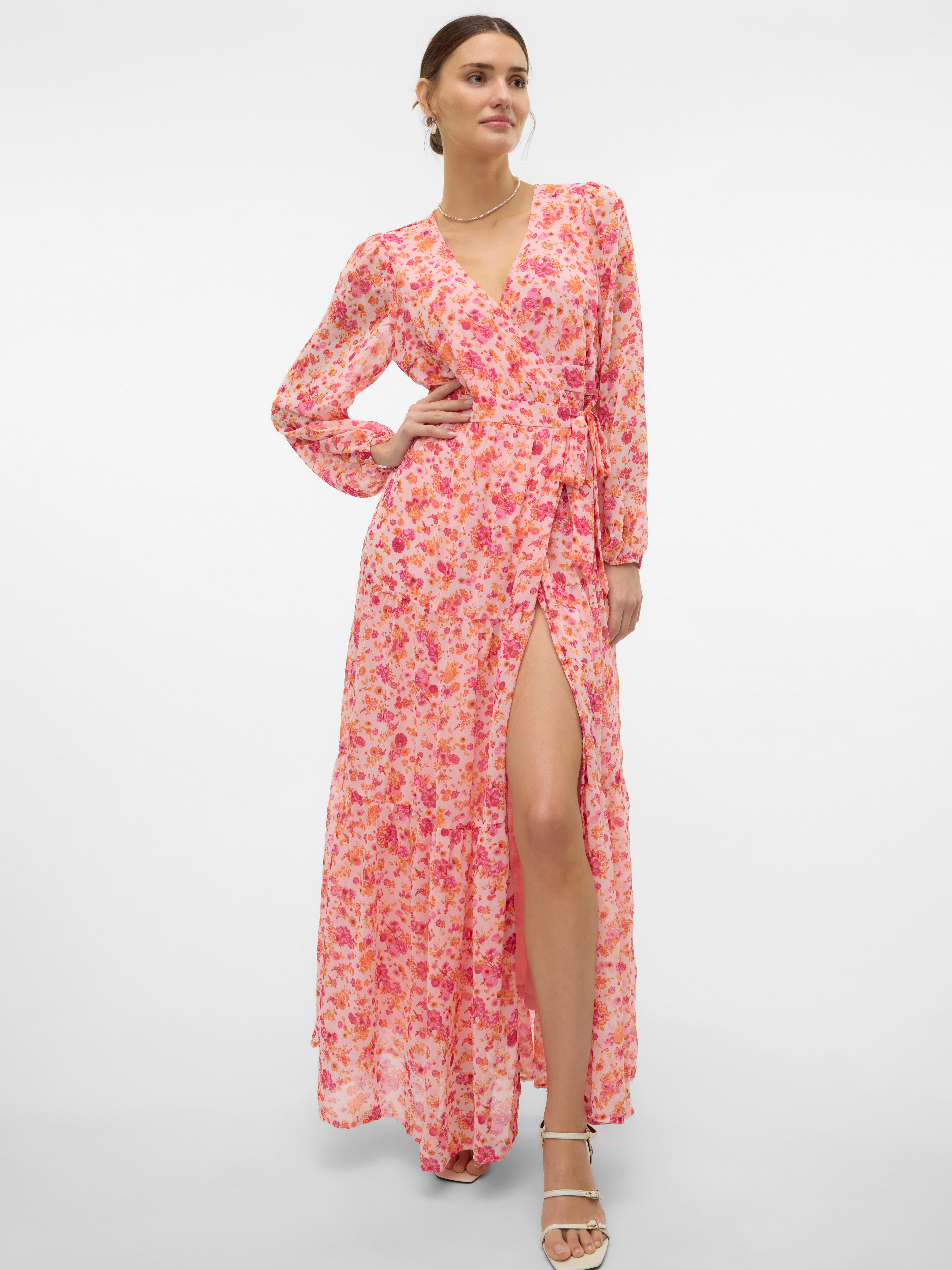 VMAUDORA Langes Kleid