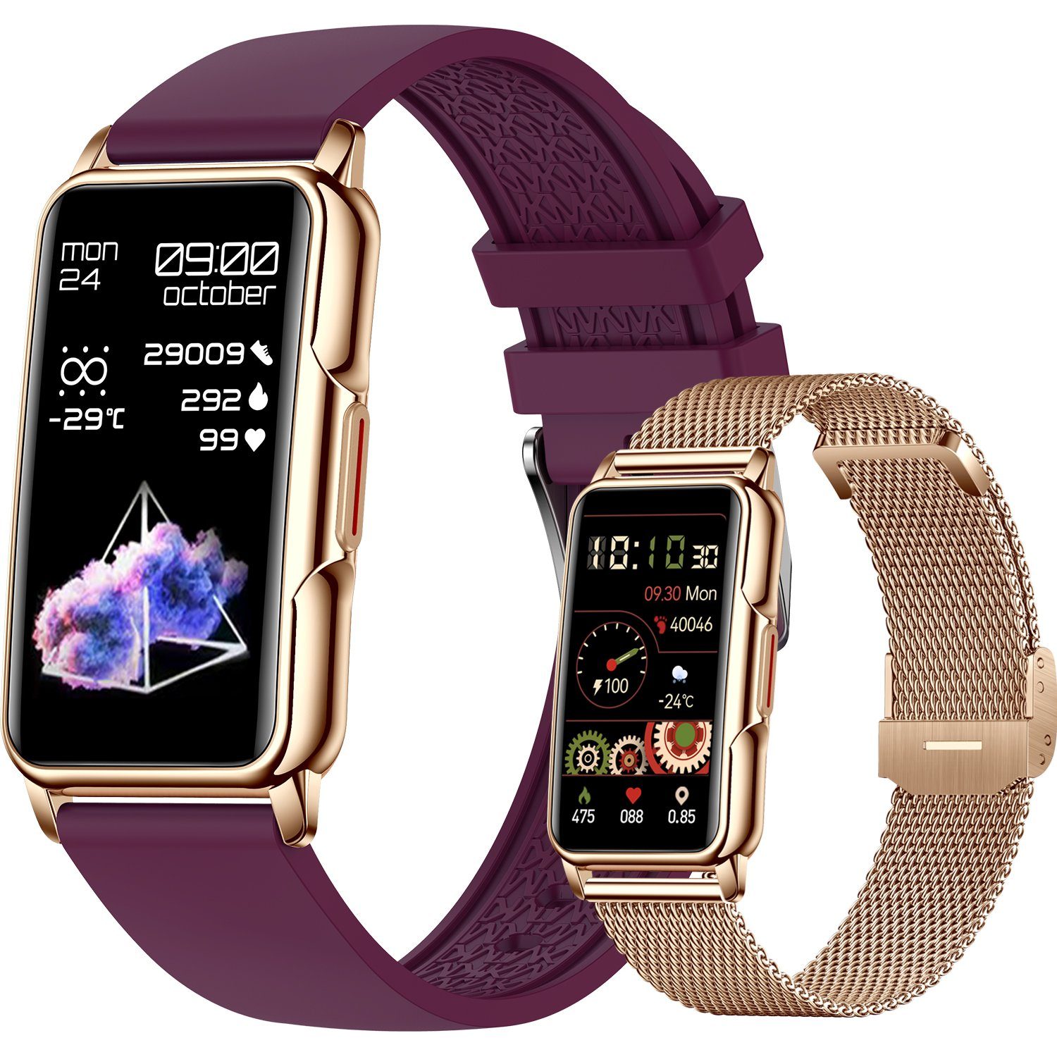 Mutoy Smartwatch, Fitness Tracker Uhr für Damen Herren, Aktivitätstracker Smartwatch (1,47
