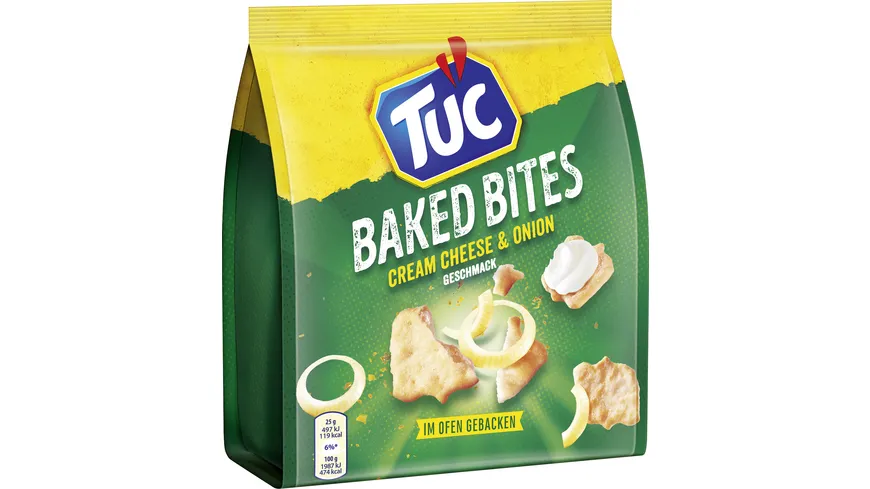 TUC CRACKER Cremekäse & Zwiebel Less Fat 110 g
