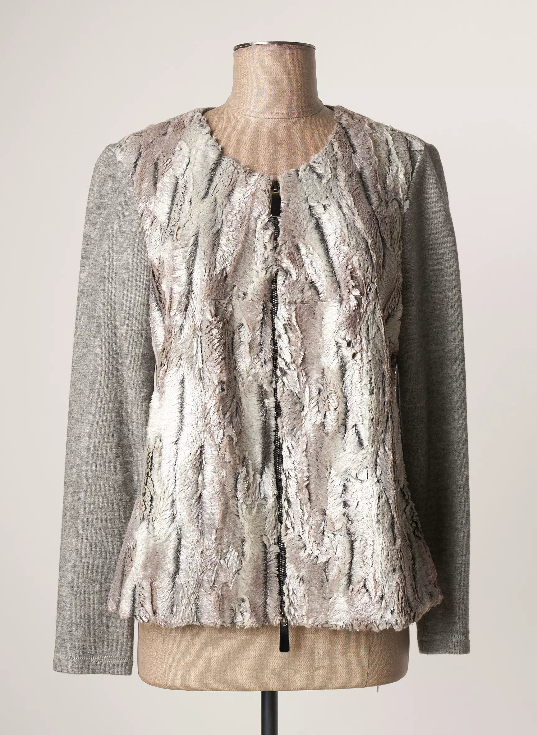 Lauren Vidal Vestecasual Femme couleur gris