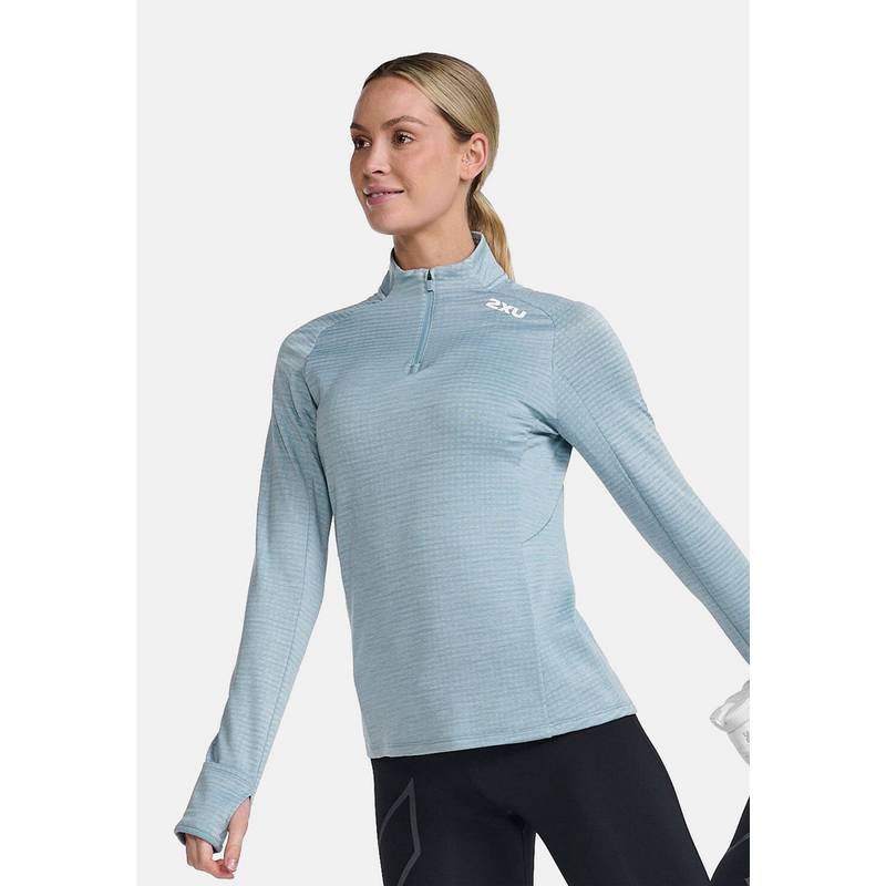 2XU Ignition 1/4 Zip Funktionsshirt Damen