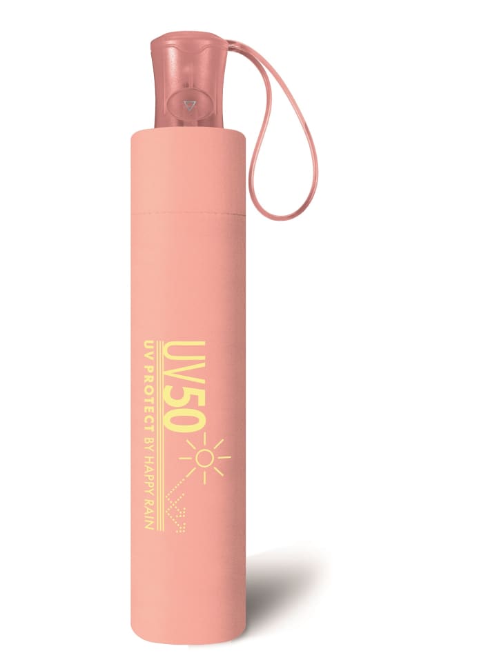 happy rain Mini AC UV50 Protect Automatik Taschenschirm in rot günstig kaufen onesize
