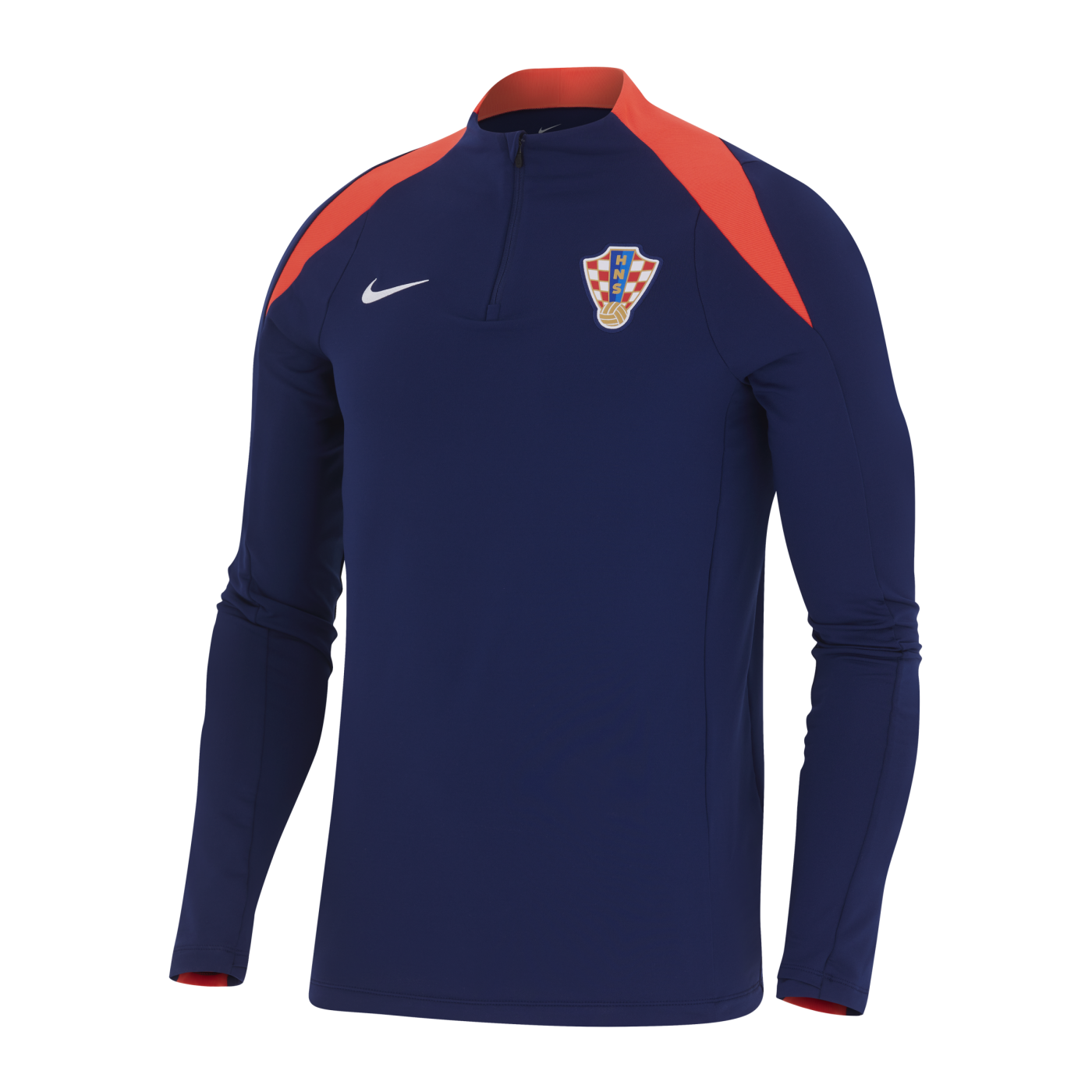 Nike Kroatien Strike Trainingshirt EM 2024 Blau Weiss F455