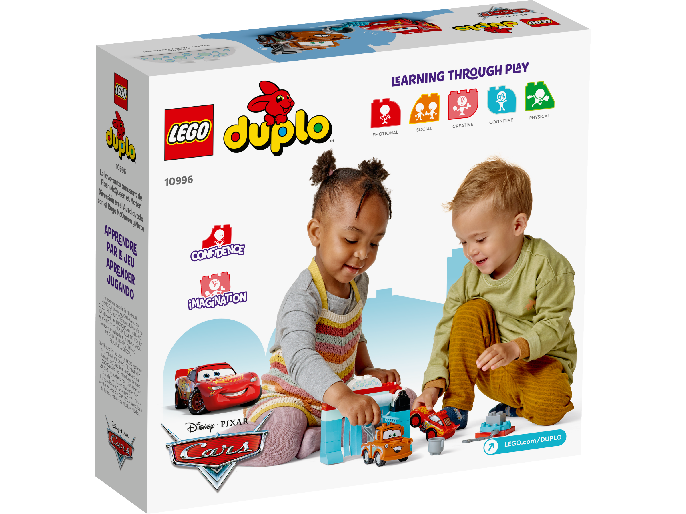 Lightning McQueen und Mater in der Waschanlage 10996