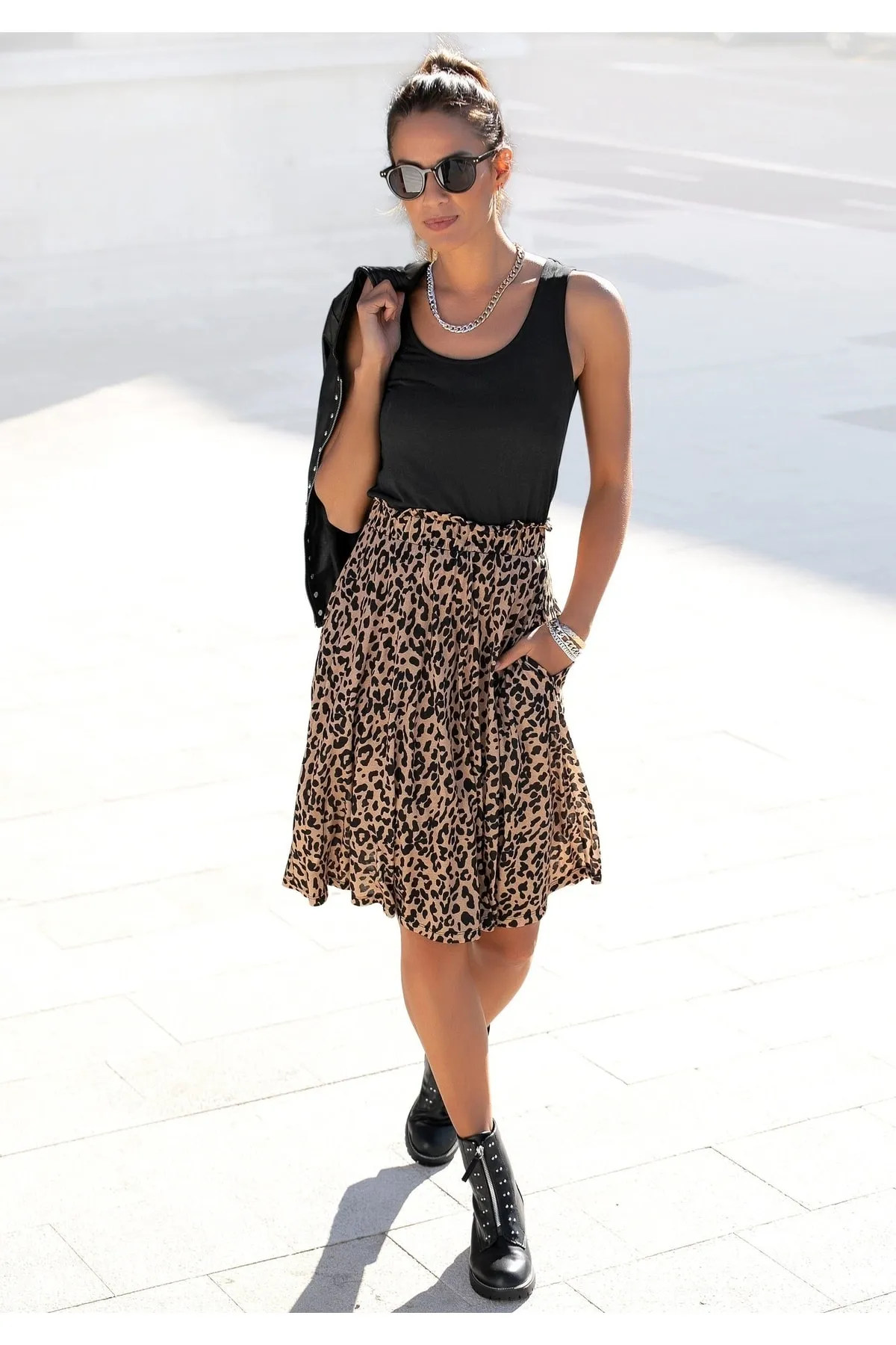 Buffalo  Kleid - Schwarz - Basic