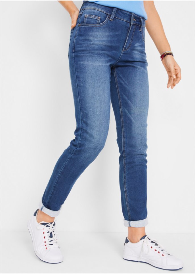 Thermojeans mit kuscheliger Innenseite, Boyfriend