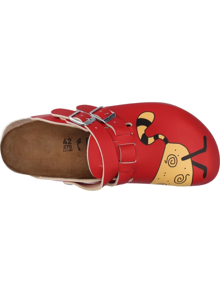 Birkenstock Pantoletten Kay SL in Katze rot günstig kaufen