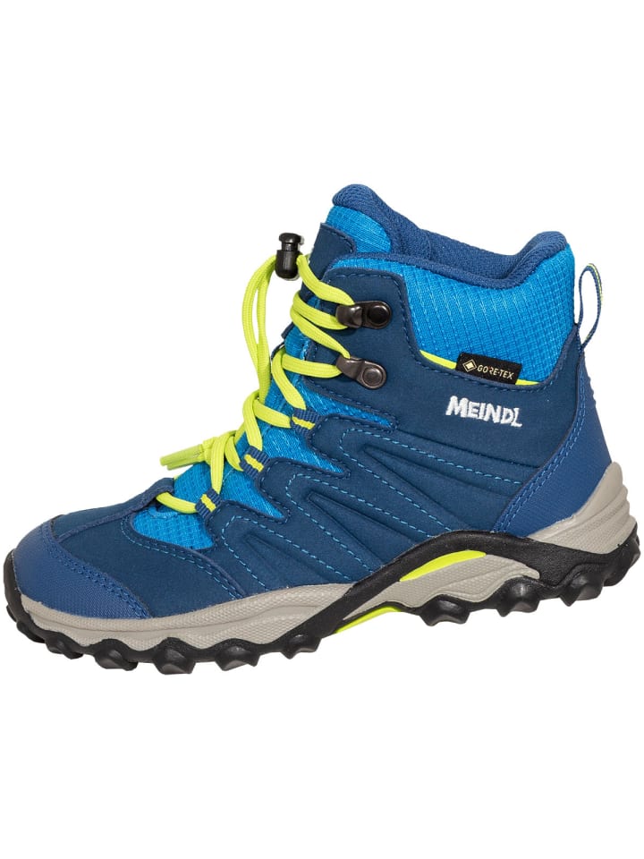 MEINDL Wanderschuhe Arigo Junior Mid GTX in marineblau/gelb günstig kaufen