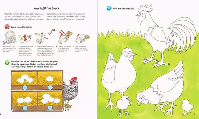 Ravensburger Wieso? Weshalb? Warum? aktiv-Heft: Bauernhof