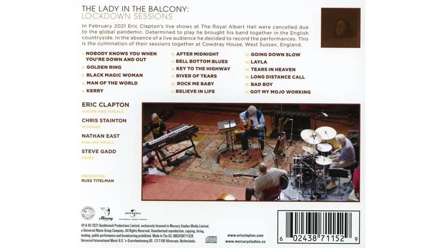 Lady In The Balcony Lockdown Sessions (Ltd.CD)