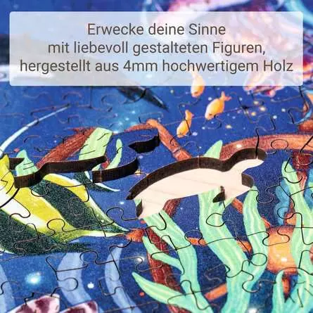 Puzzle 500 Teile - Unten im Meer