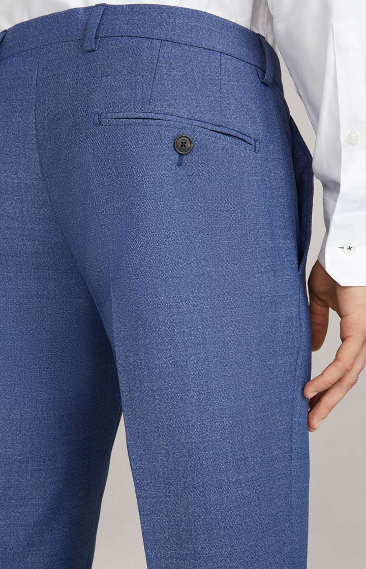 Baukasten-Hose Blayr in Blau meliert