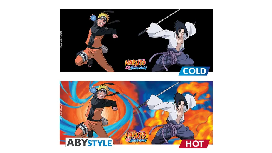 Naruto Shippuden Duel Thermoeffekttasse